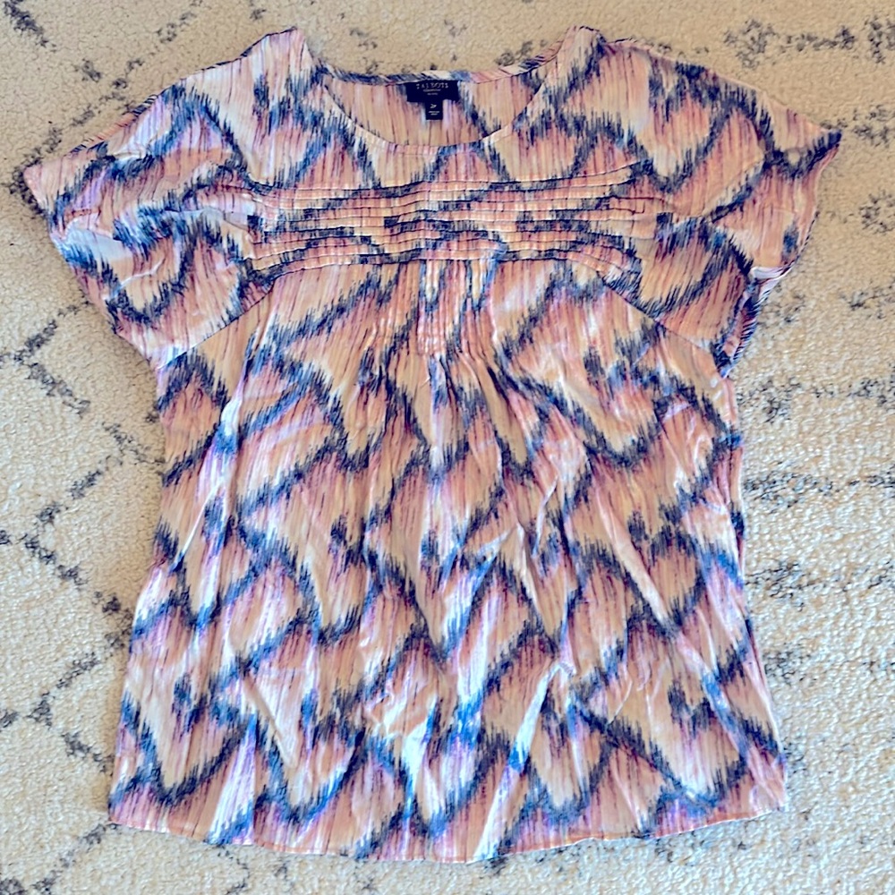 Talbots Multi Color Top